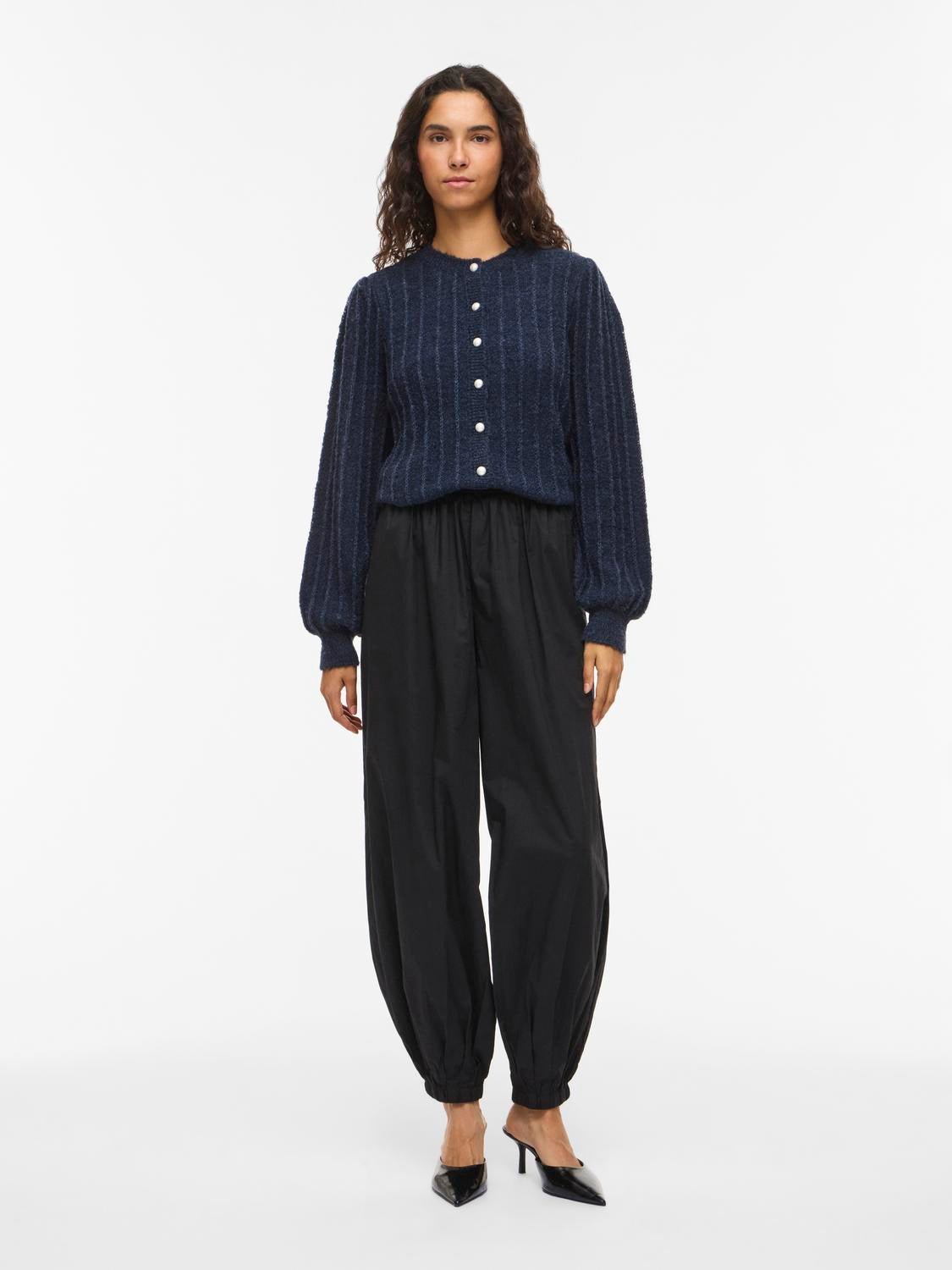 VIEMILIE Trousers - Black - VERO MODA & VILA Bergvik